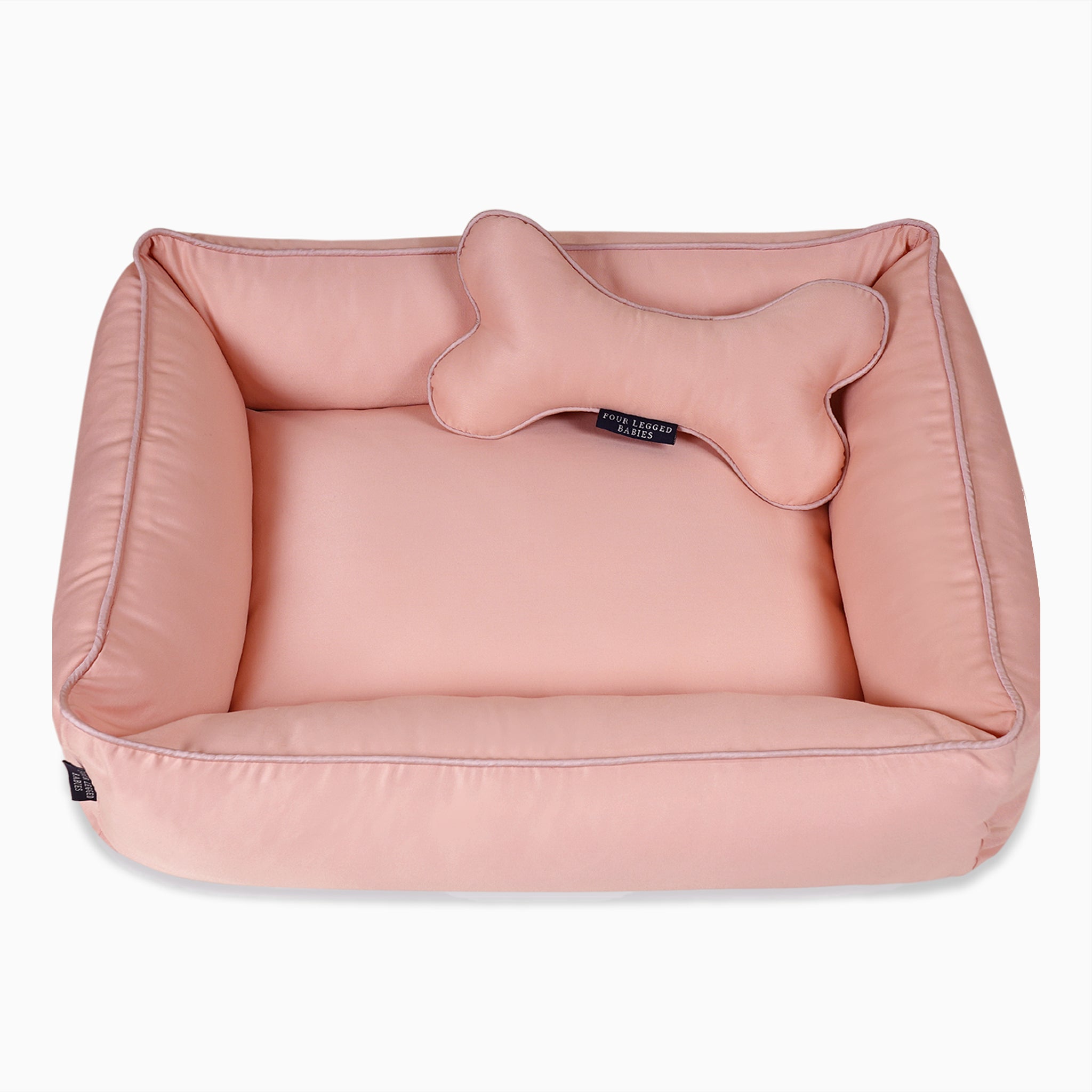 Pink dog beds for best sale small dogs